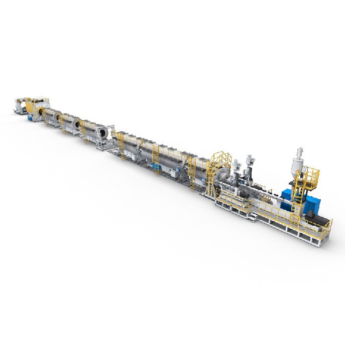 Multi layer HDPE solid pipe line